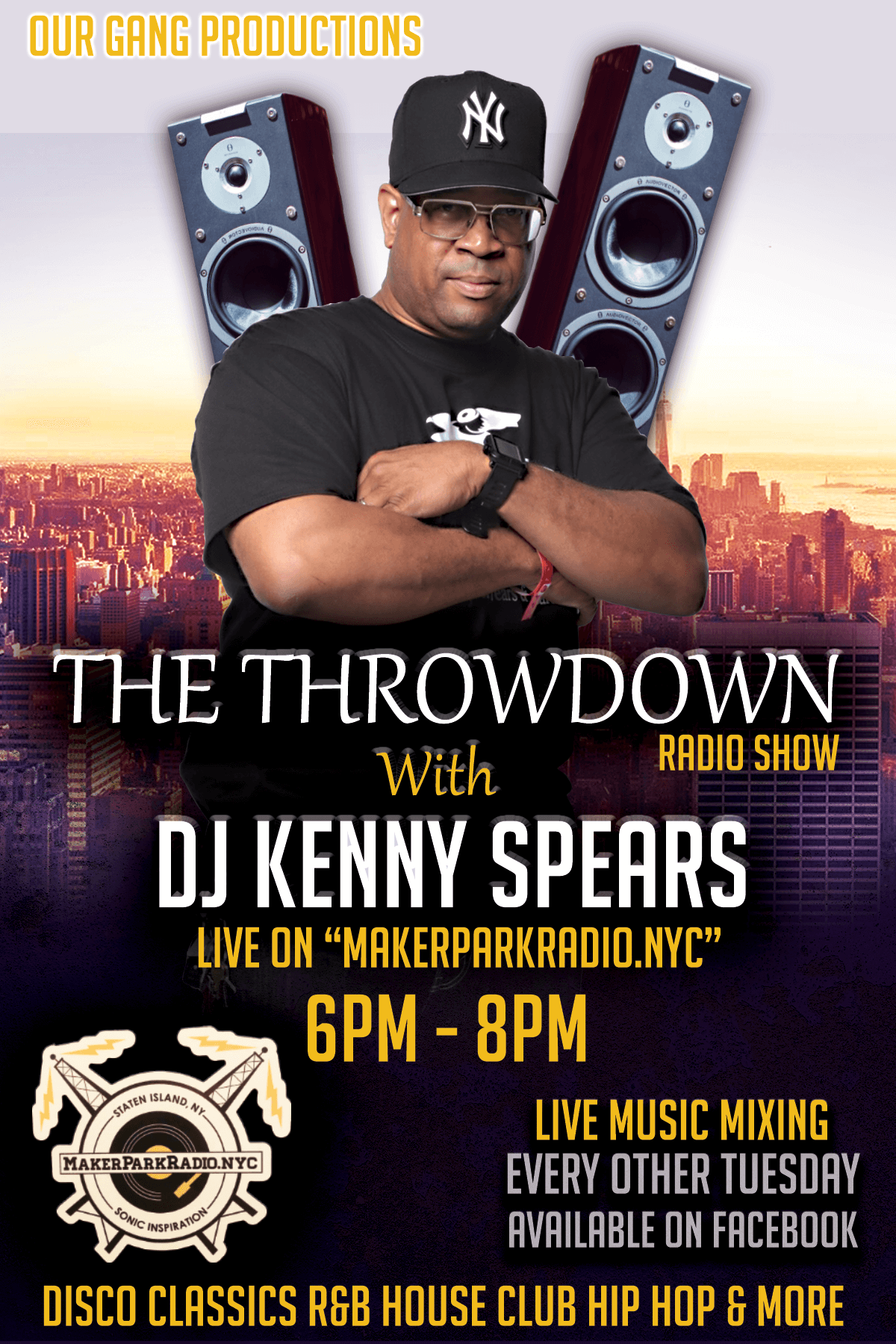 Throwdown w/ DJ Kenny Spears, The – Maker Park Radio